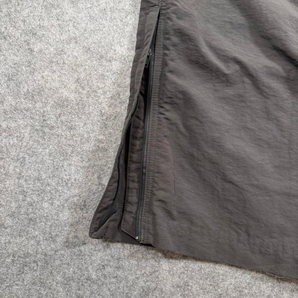 The North Face Mens Paramount Convertible Hiking Pants Gray Nylon Zip Off Large - Picture 13 of 16